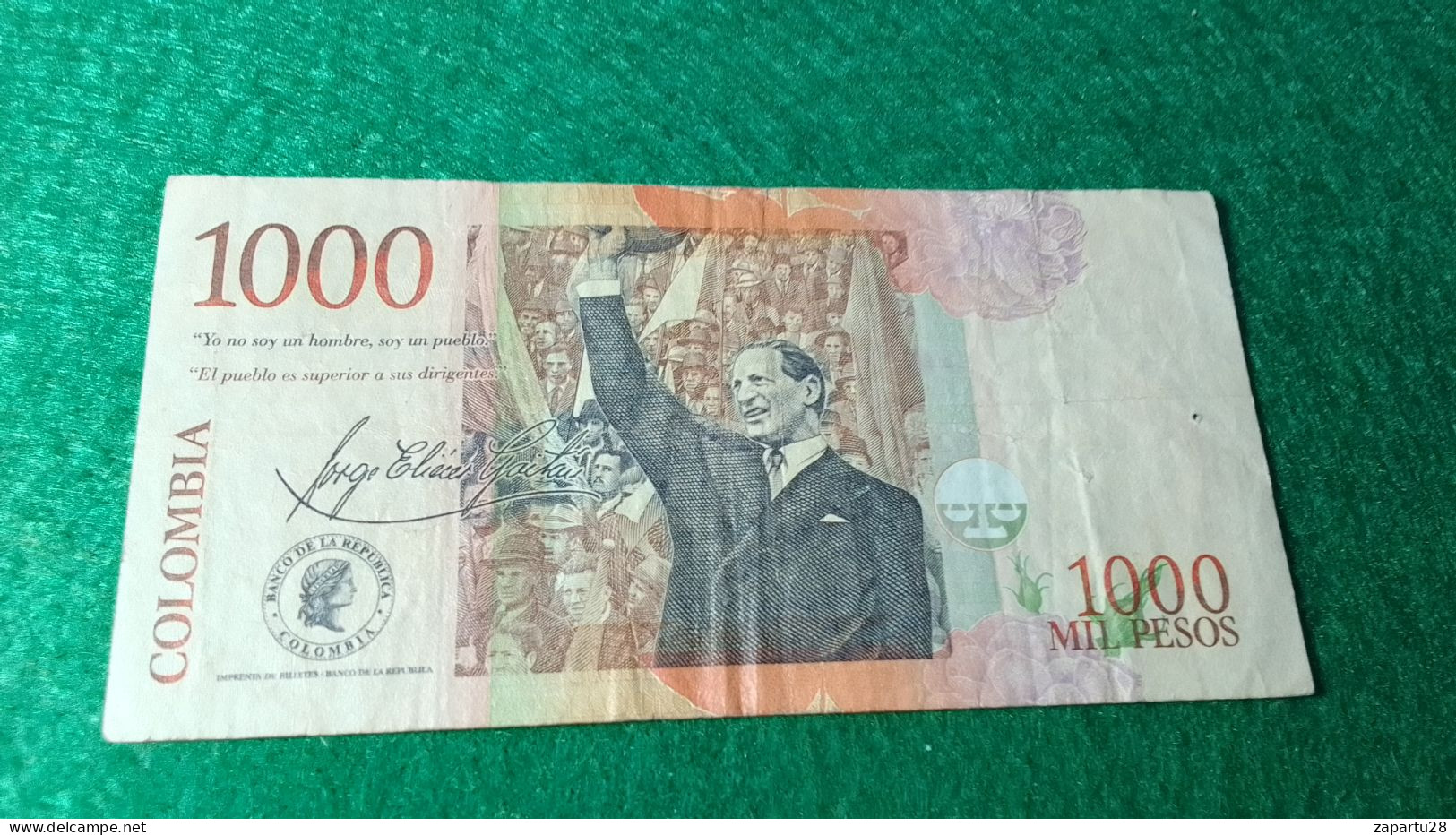 COLOMBİYA-        1000   PESOS     VF - Kolumbien