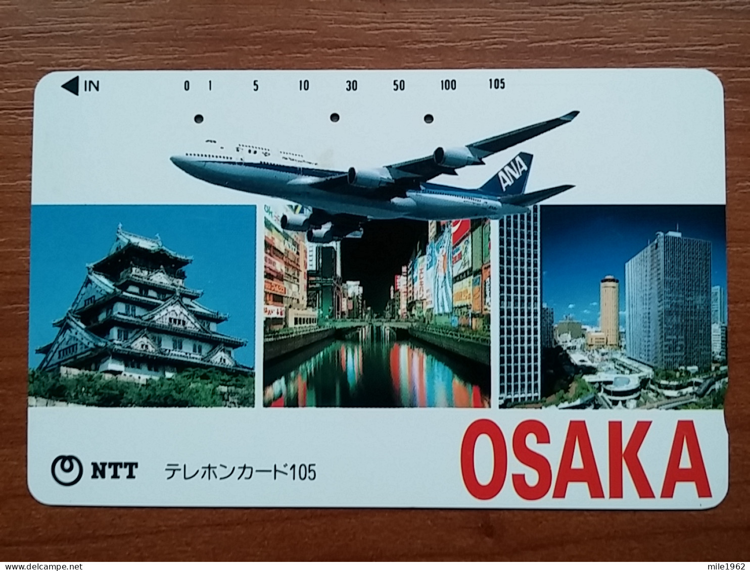 T-525 - JAPAN, Japon, Nipon, TELECARD, PHONECARD, AVION, PLANE, AVIO NTT 330-354 - Flugzeuge