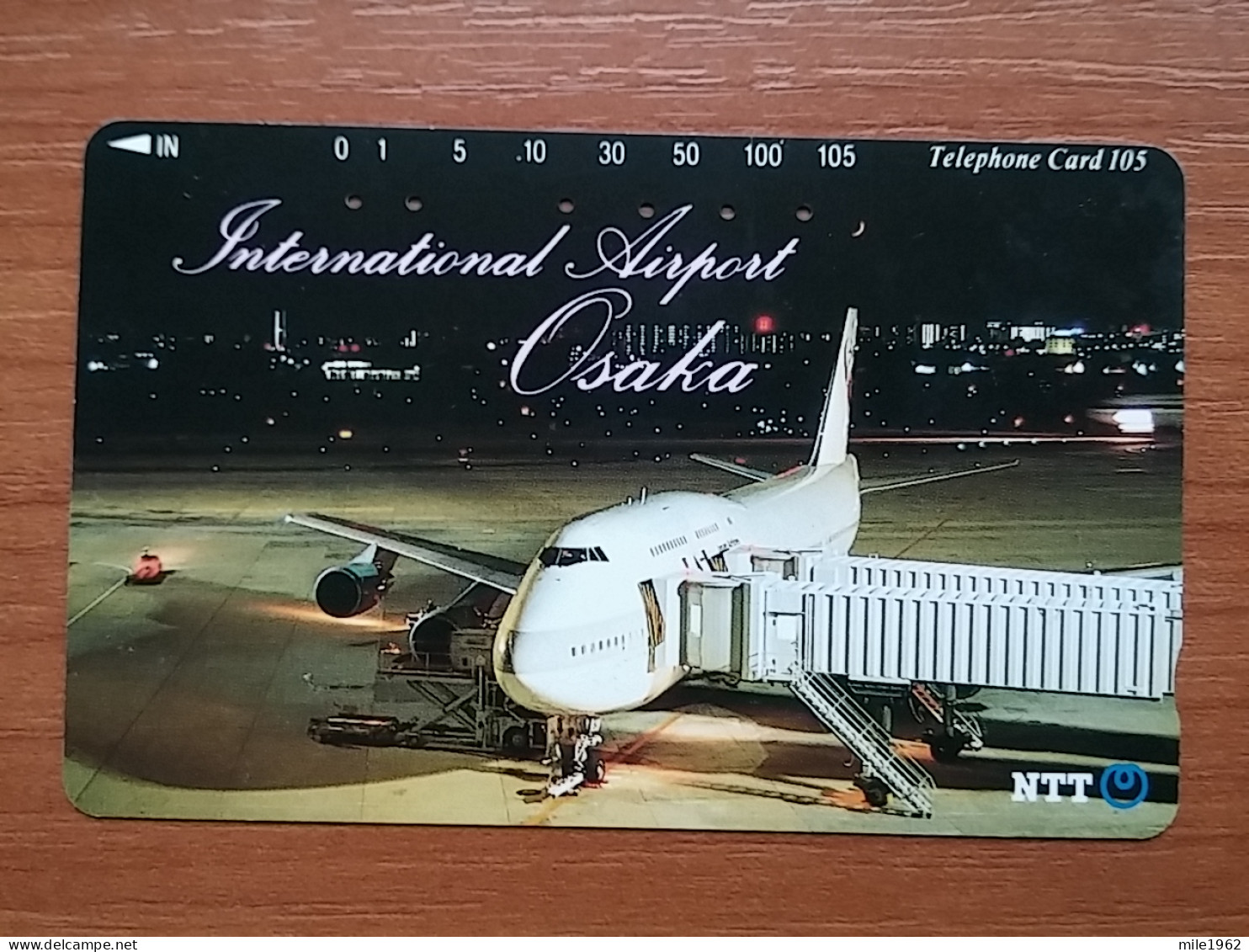 T-525 - JAPAN, Japon, Nipon, TELECARD, PHONECARD, AVION, PLANE, AVIO NTT 331-263 - Avions