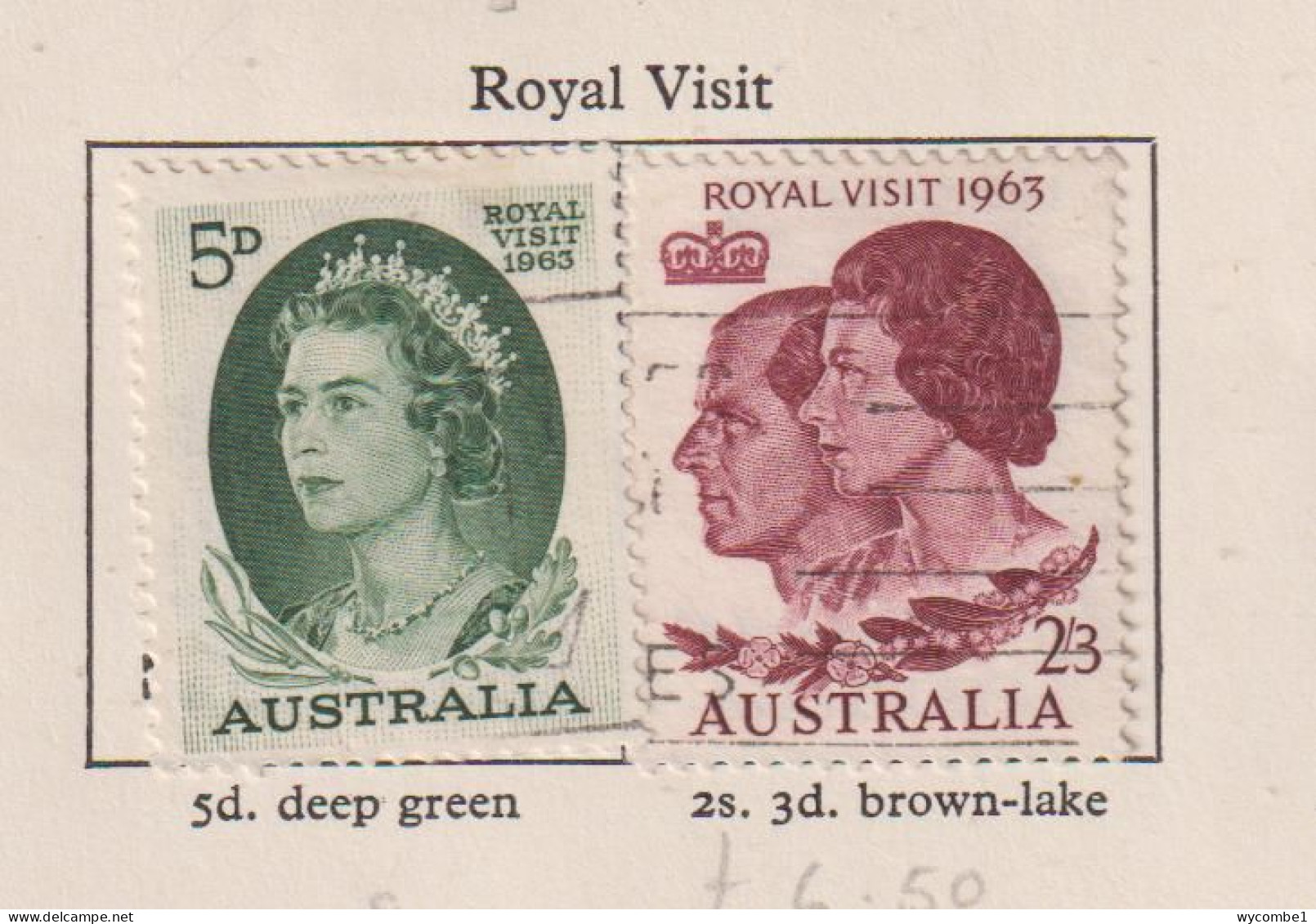 AUSTRALIA  - 1962 Royal Visit Set Used As Scan - Used Stamps