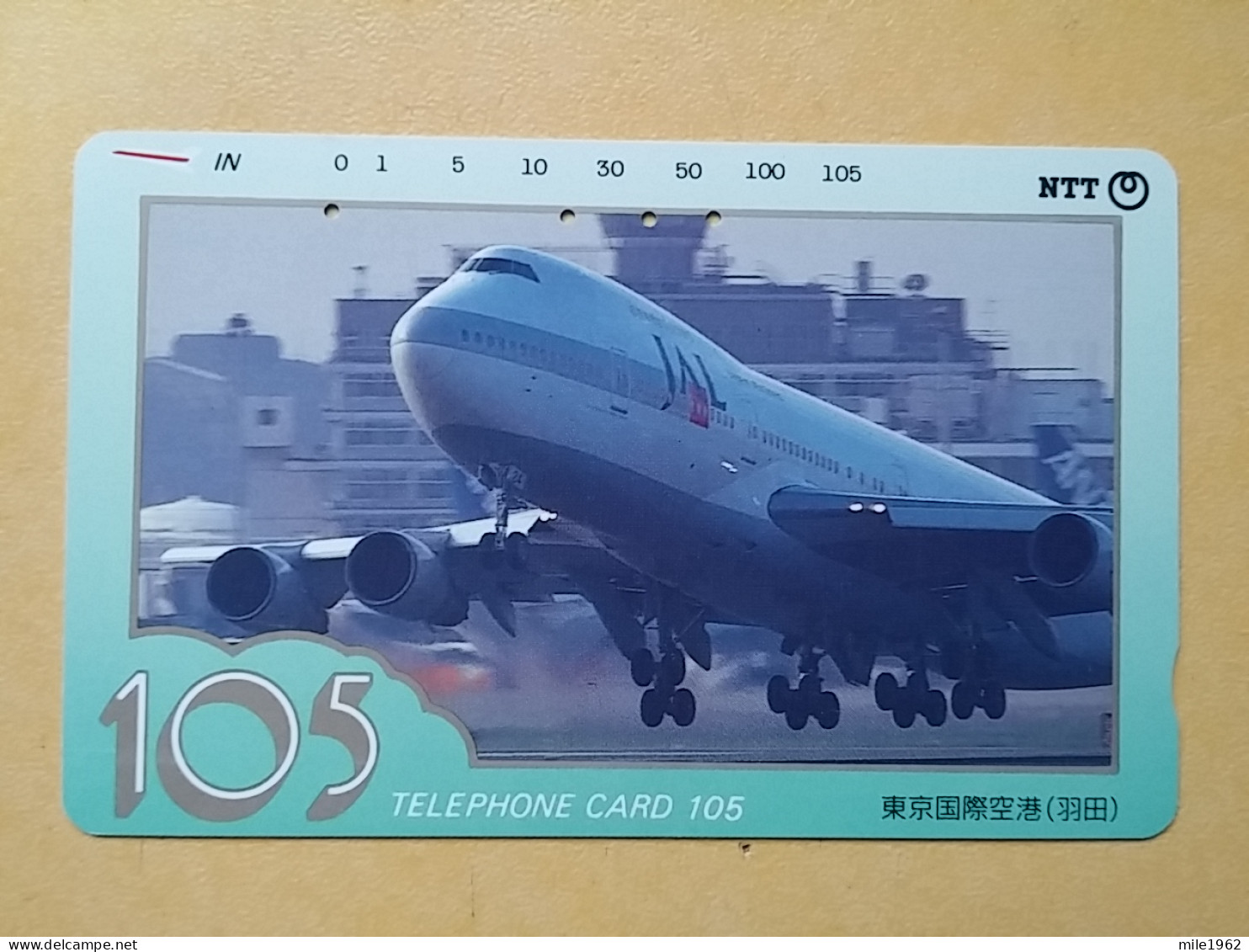 T-526 - JAPAN, Japon, Nipon, TELECARD, PHONECARD, AVION, PLANE, AVIO NTT 231-032 - Flugzeuge