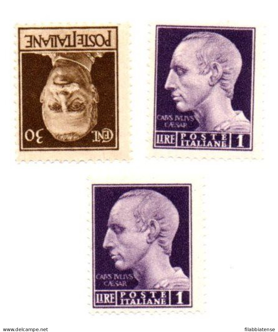 1944 - Italia - Luogotenenza  516 + 519 X 2 Imperiale      ------ - Neufs