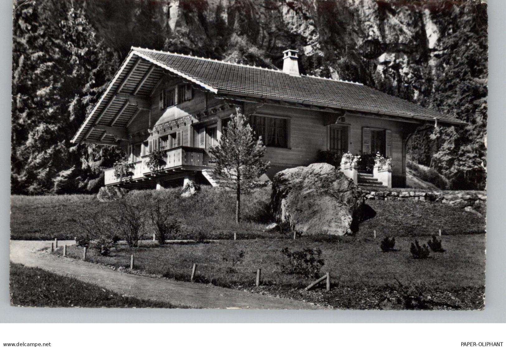 CH 3716 KANDERGRUND - MITHOLZ, BE, Chalet Am Blausee, 1961 - Kandergrund