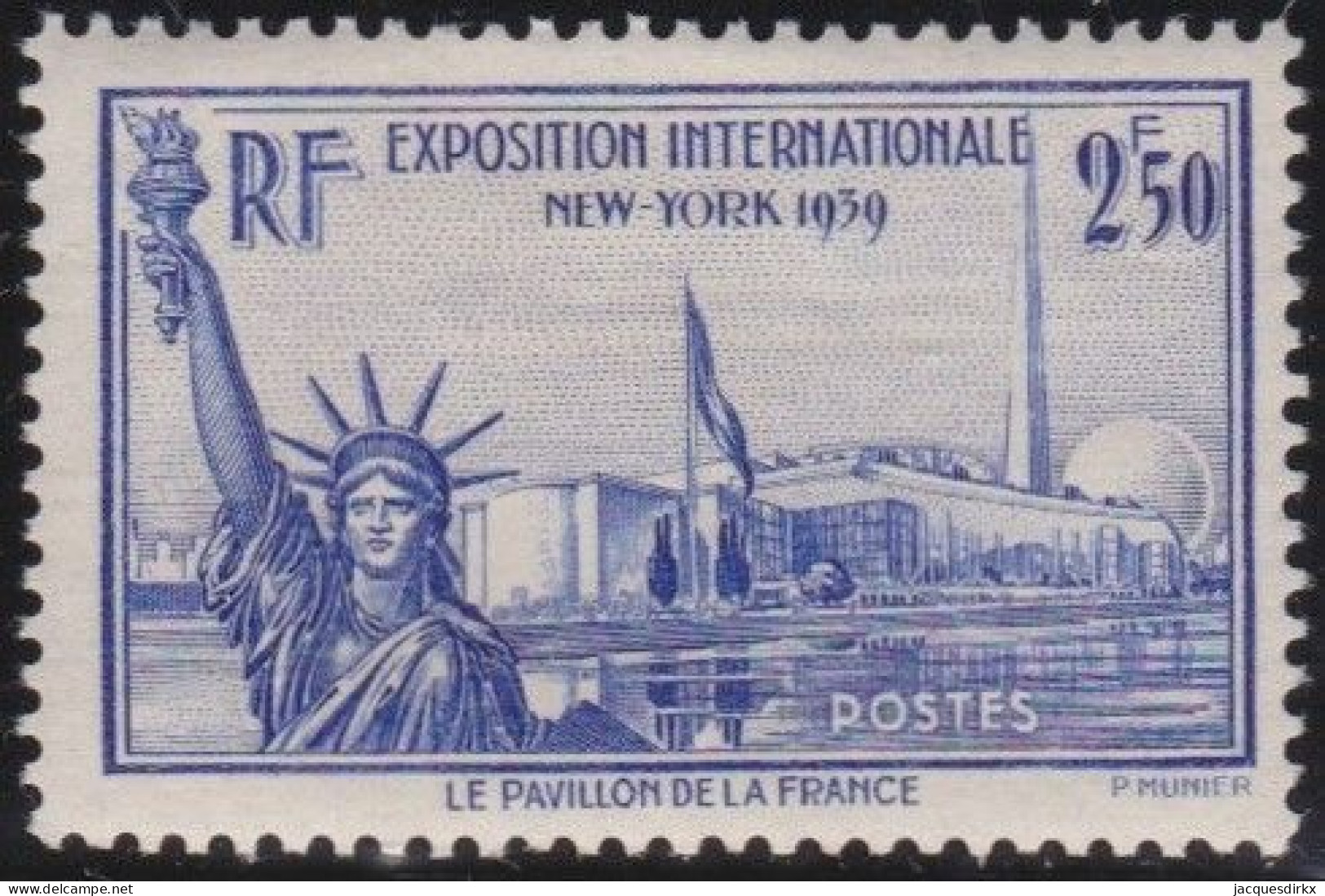 France  .  Y&T   .    458    .       *       .   Neuf Avec Gomme - Unused Stamps