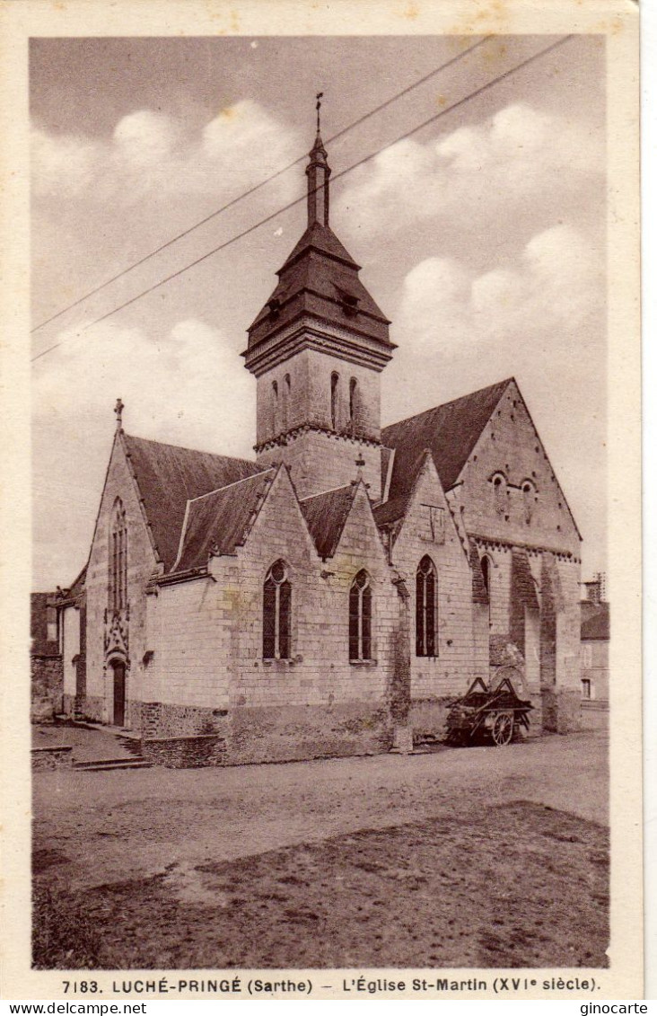 Luché Pringé Eglise St Martin - Luche Pringe