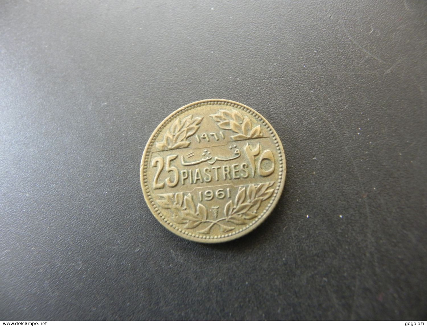 Liban 25 Piastres 1961 - Lebanon