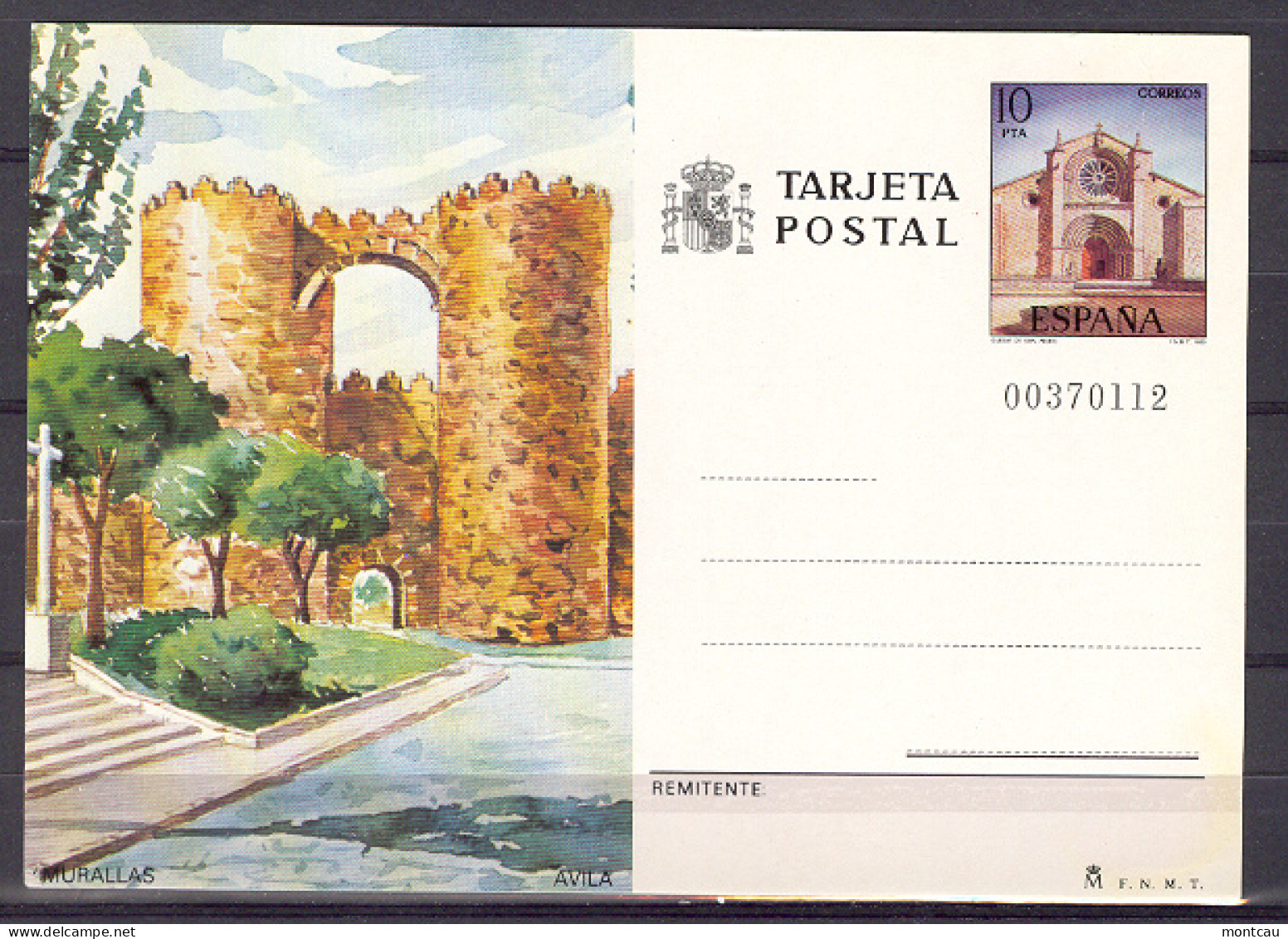 Entero Postal N. 133 - 1983 Avila - 1931-....