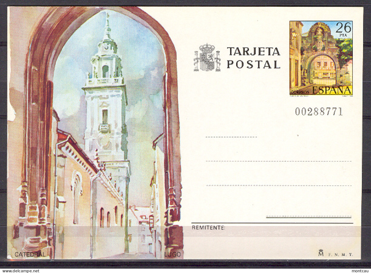 Entero Postal N. 134 - 1983 Lugo - 1931-....