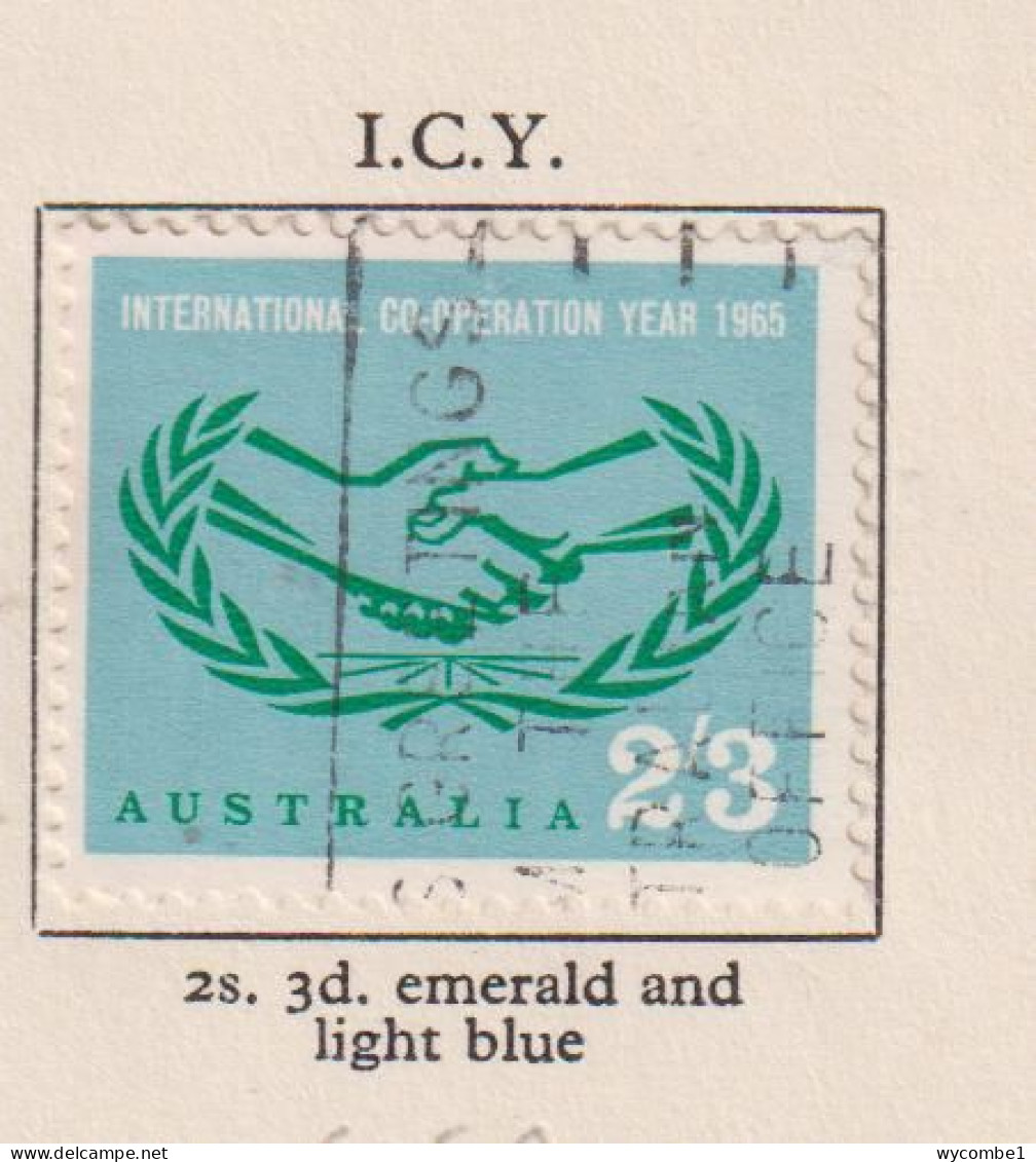 AUSTRALIA  - 1965 ICY 2s3d Used As Scan - Usati