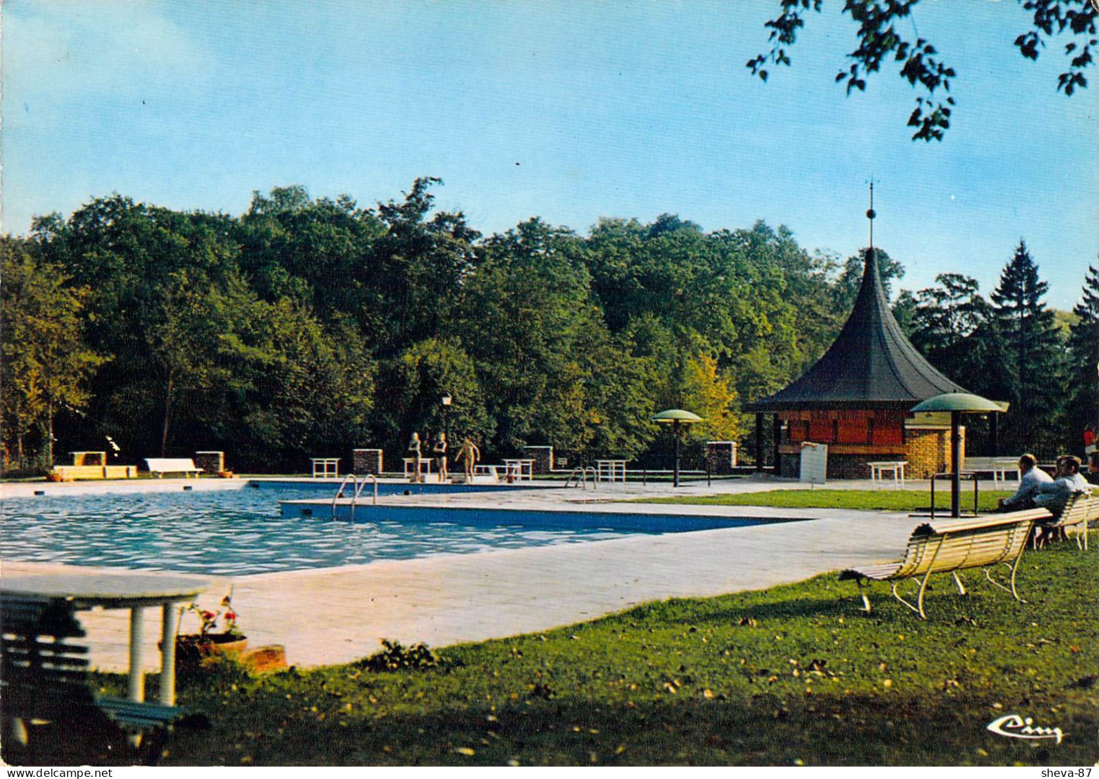 77 - Lésigny - Parc De Lésigny - Centre Sportif, La Piscine - Lesigny