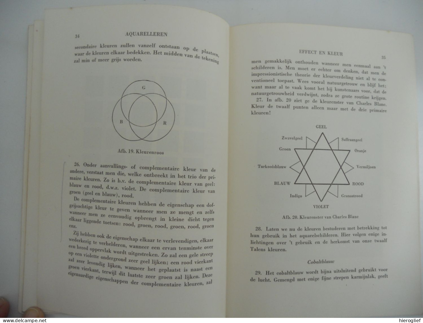 AQUARELLEREN In Tien Lessen Met 69 Afbeeldingen - Joël Thézard / Talens 1952 Aquarel Techniek Materiaal Schilderkunst - Sachbücher