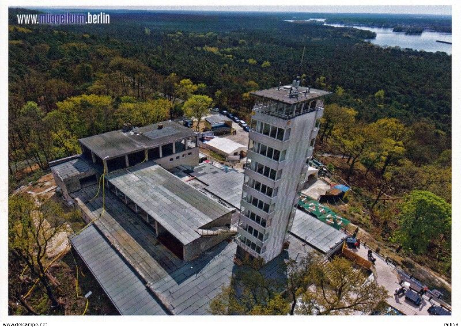 1 AK Germany * Blick Auf Den Müggelturm - Ein Bekanntes Ausflugsziel In Berlin Im Ortsteil Köpenick - Luftbildaufnahme * - Koepenick