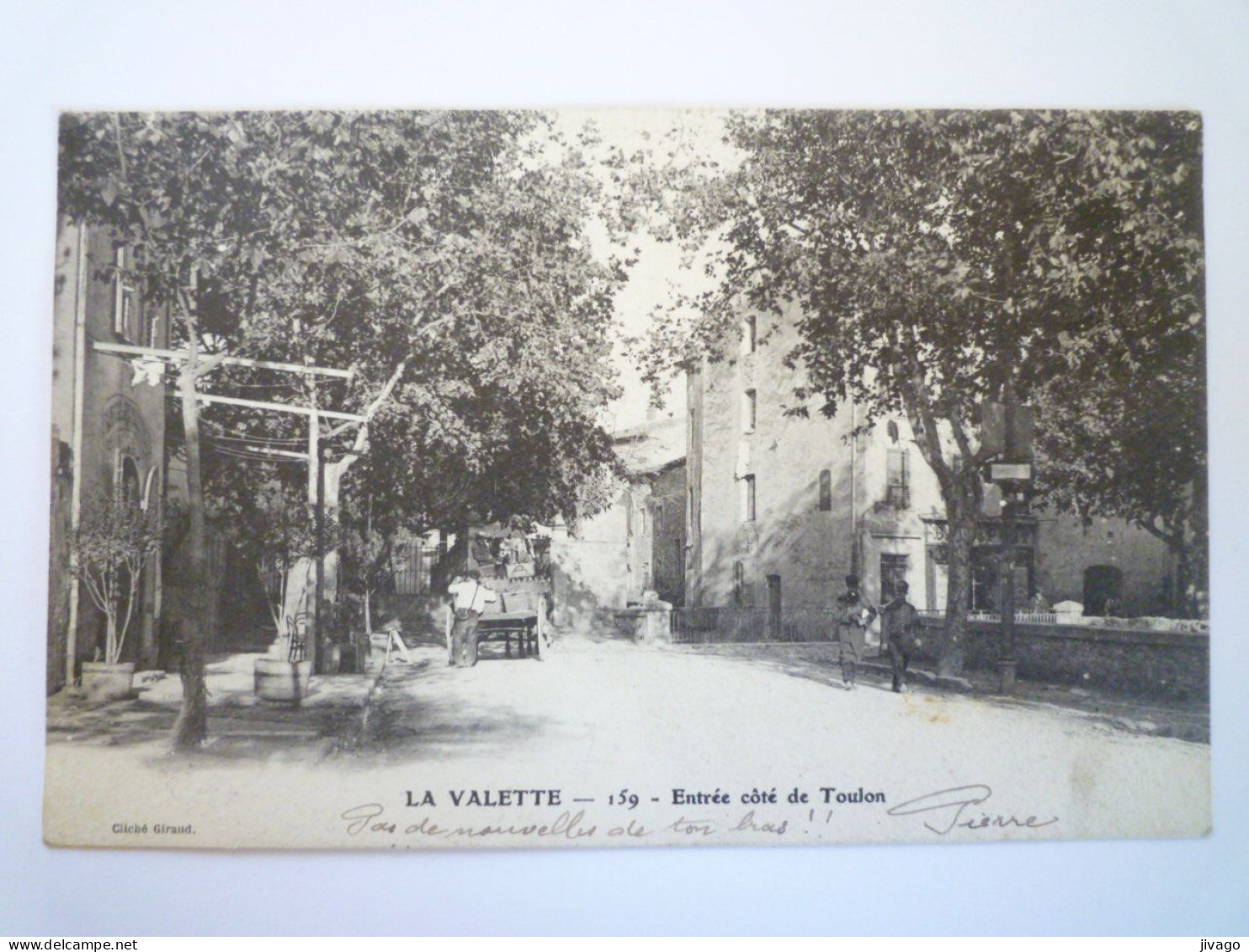 2023 - 4503  LA VALETTE  (Var)  :  Entrée Côté De Toulon   1903   XXX - La Valette Du Var