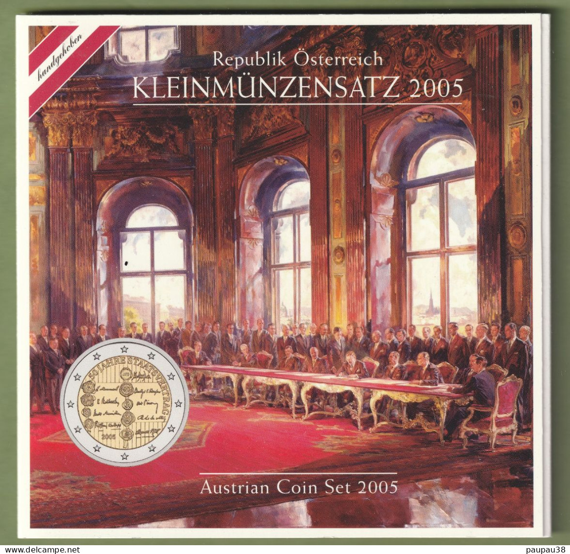 COFFRET EUROS AUTRICHE 2005 NEUF FDC - 8 MONNAIES - Autriche