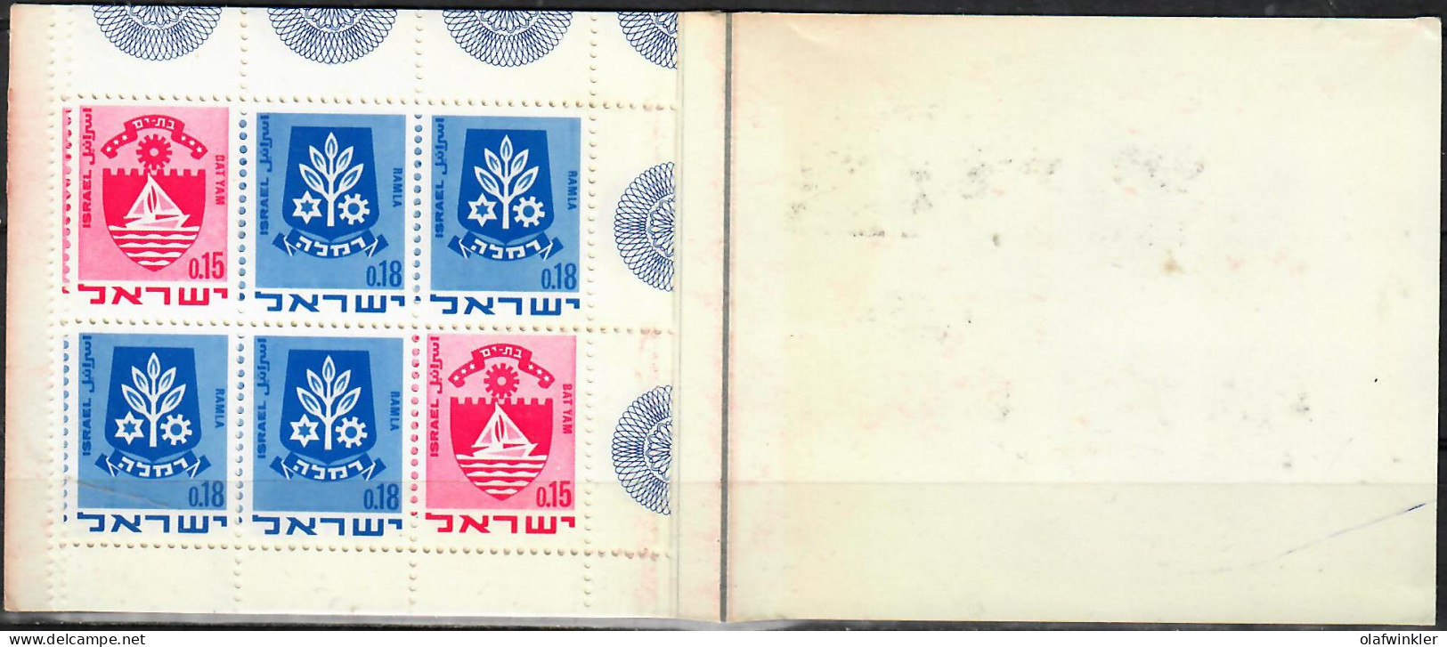 1971 Booklet Town Emblems Bale B15 / YT C382 / Mi MH 486/444 MNH / Neuf Sans Charniere / Postfrisch - Carnets