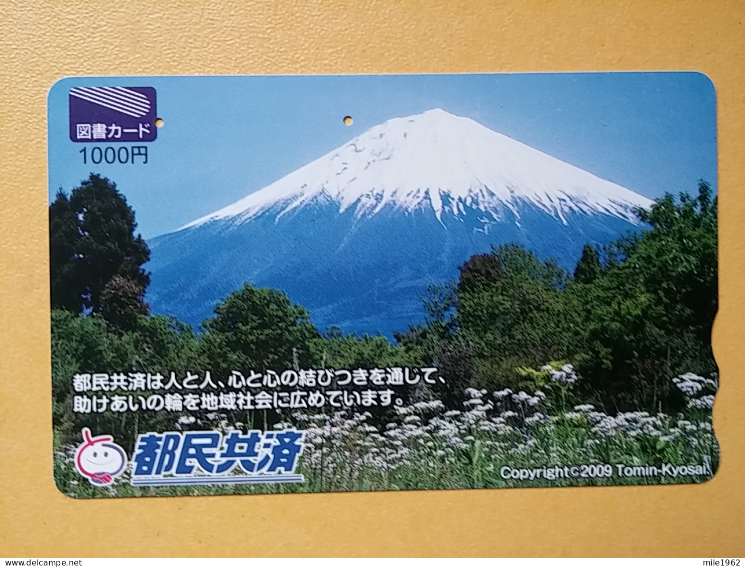 T-545 - JAPAN, Japon, Nipon, Carte Prepayee, Prepaid Card, GIFT CARD, TOSHO CARD,  - Sonstige & Ohne Zuordnung