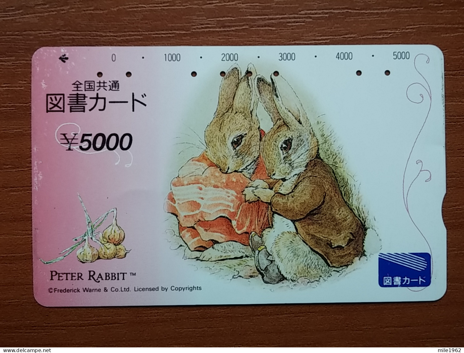 T-546 - JAPAN, Japon, Nipon, Carte Prepayee, Prepaid Card, GIFT CARD, TOSHO CARD, Rabbit, Lapin - Sonstige & Ohne Zuordnung