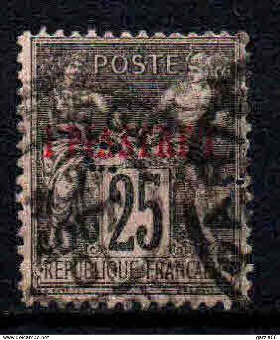 Levant  - 1886 - Tb De France Surch - N° 4 - Perforé - Perfin - Oblit - Used - Gebruikt