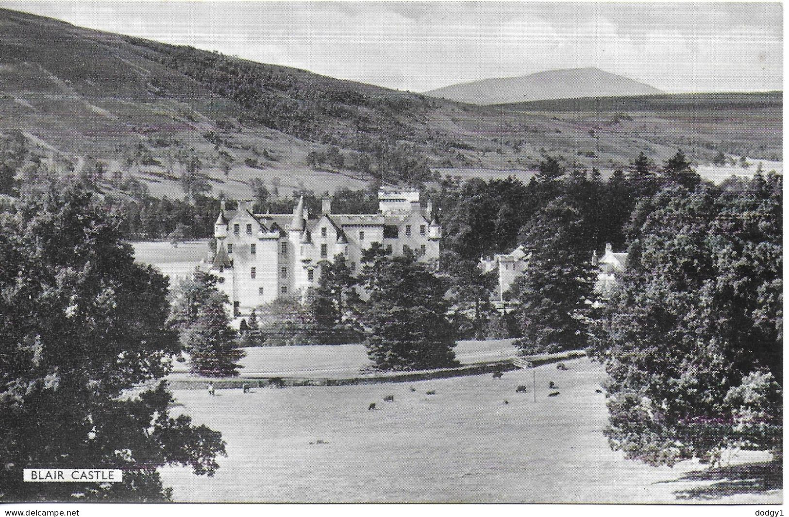 BLAIR CASTLE, AYRSHIRE, SCOTLAND. UNUSED POSTCARD    Kw8 - Ayrshire