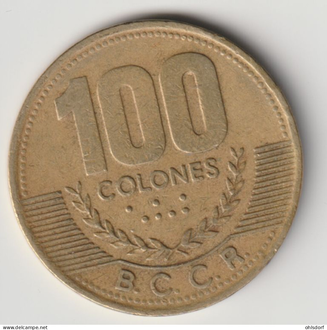 COSTA RICA 1998: 100 Colones, KM 230a - Costa Rica