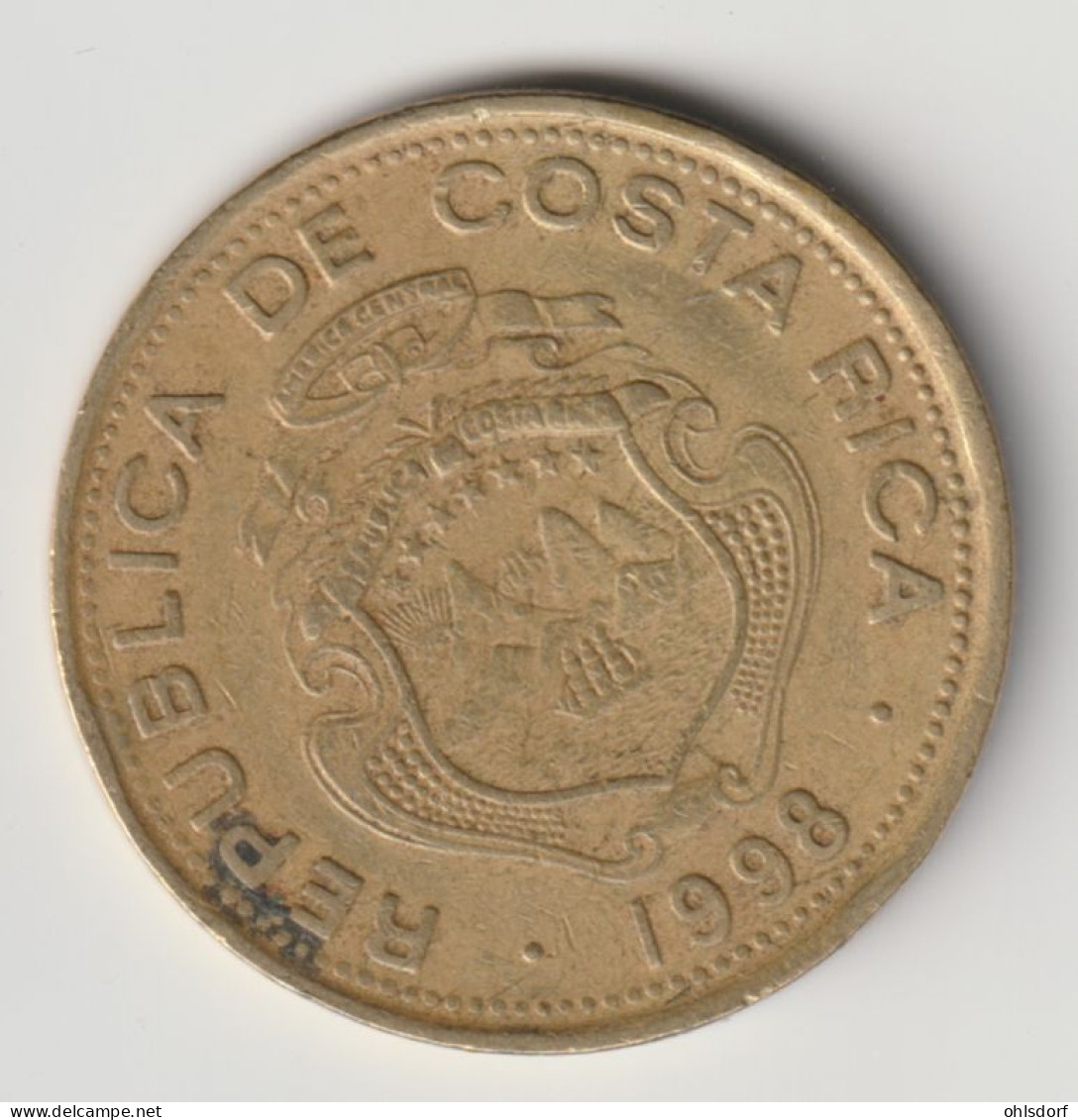 COSTA RICA 1998: 100 Colones, KM 230a - Costa Rica