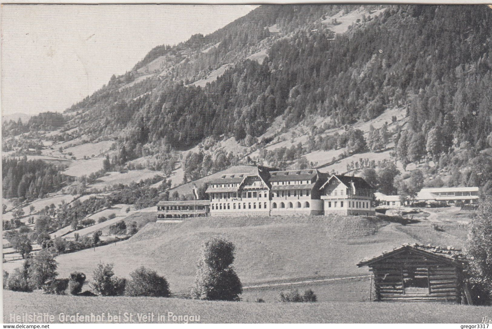 E1407) Heilstätte GRAFENHOF Bei ST. VEIT Im PONGAU FELDPOST 1917 ! - St. Johann Im Pongau