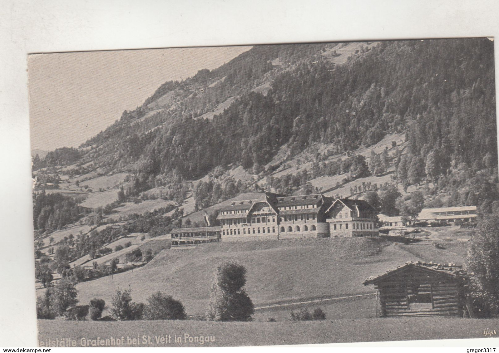 E1408) Heilstätte GRAFENHOF Bei ST. VEIT Im PONGAU 1918 - St. Johann Im Pongau