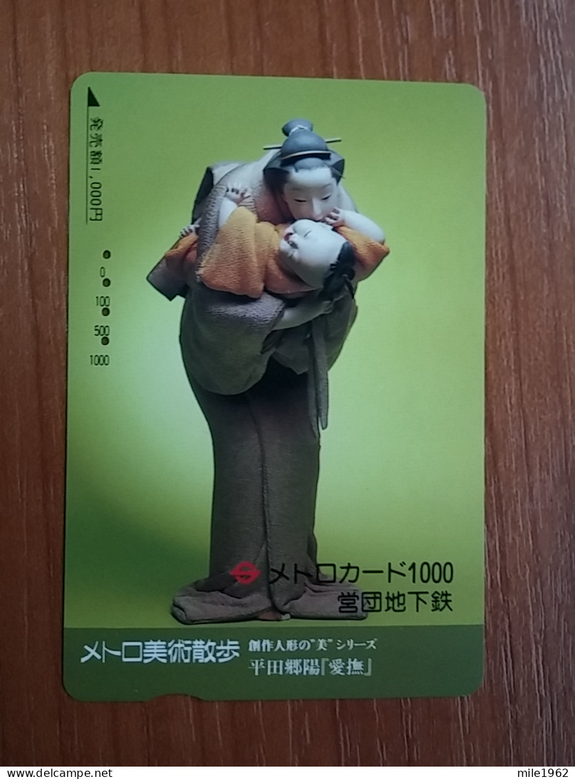 T-527 - JAPAN, Japon, Nipon, Carte Prepayee, Prepaid Card, Statue - Other & Unclassified