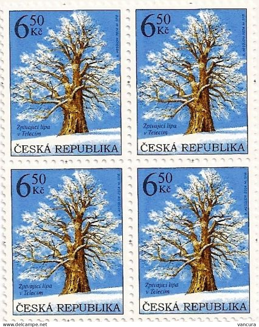 ** 407-8 Czech Republic TREES 2004 - Unused Stamps