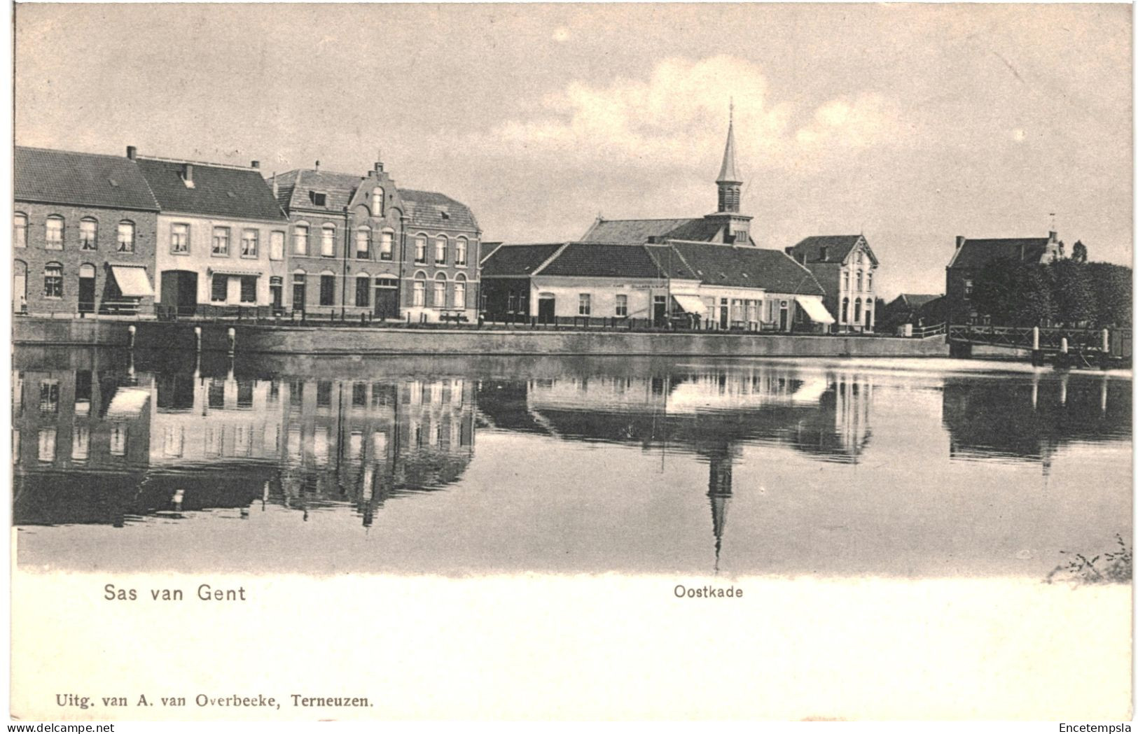 CPA Carte Postale Pays Bas  Sas Van Gent Oostkade 1912  VM75580 - Sas Van Gent