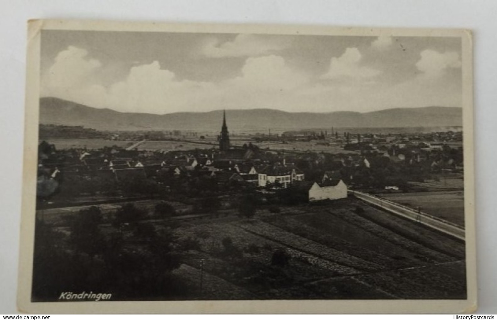 Köndringen, Gesamtansicht, Teningen, Emmendingen, 1941 - Emmendingen