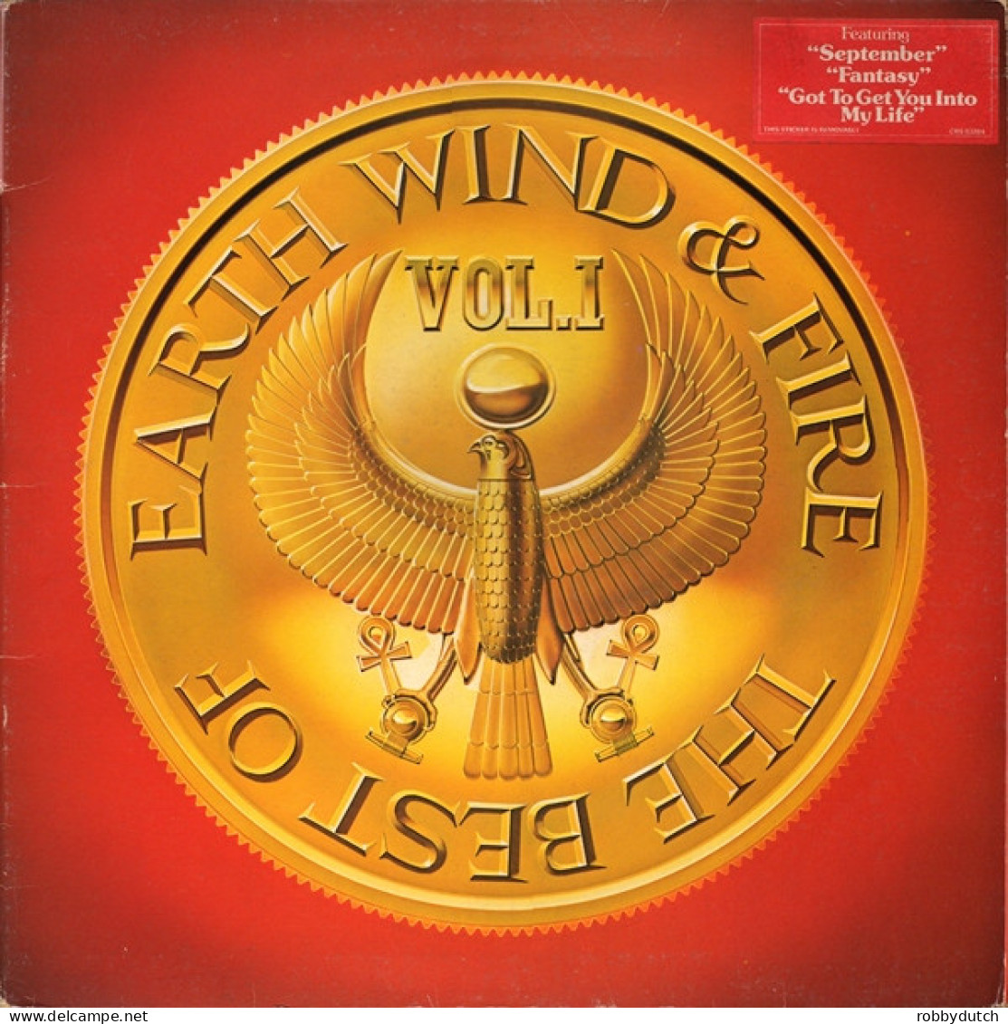 * LP *  EARTH, WIND & FIRE - THE BEST OF Vol.1 (England 1978) - Soul - R&B