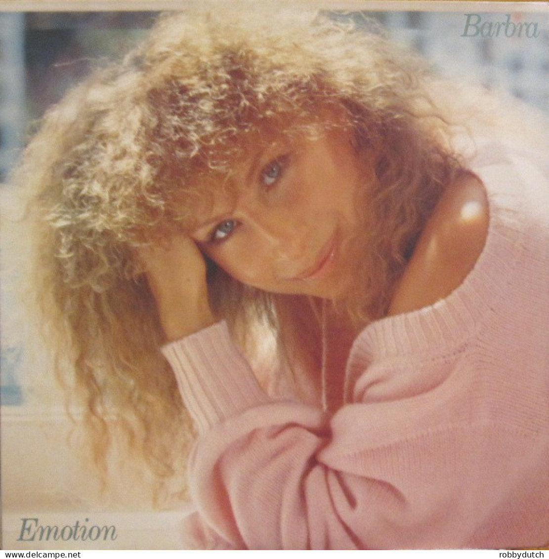 * LP *  BARBRA STREISAND - EMOTION (Europe 1984 EX) - Disco, Pop