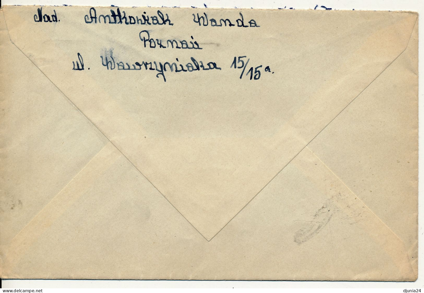 BF0079 / POLEN / POLSKA   -  POZNAN  -  1950  ,  6-Jahresplan  -  GROSZY - Aufdruck   -  Michel  665 (562) - Lettres & Documents