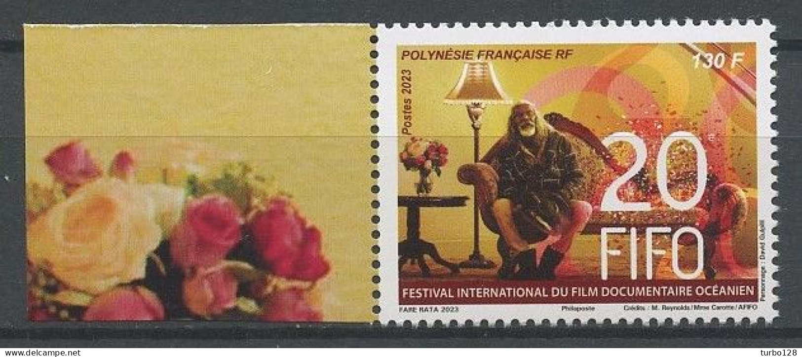 POLYNESIE 2023 N° 1317 ** Neuf MNH Superbe Festival International Du Film Documentaire Affiche - Unused Stamps