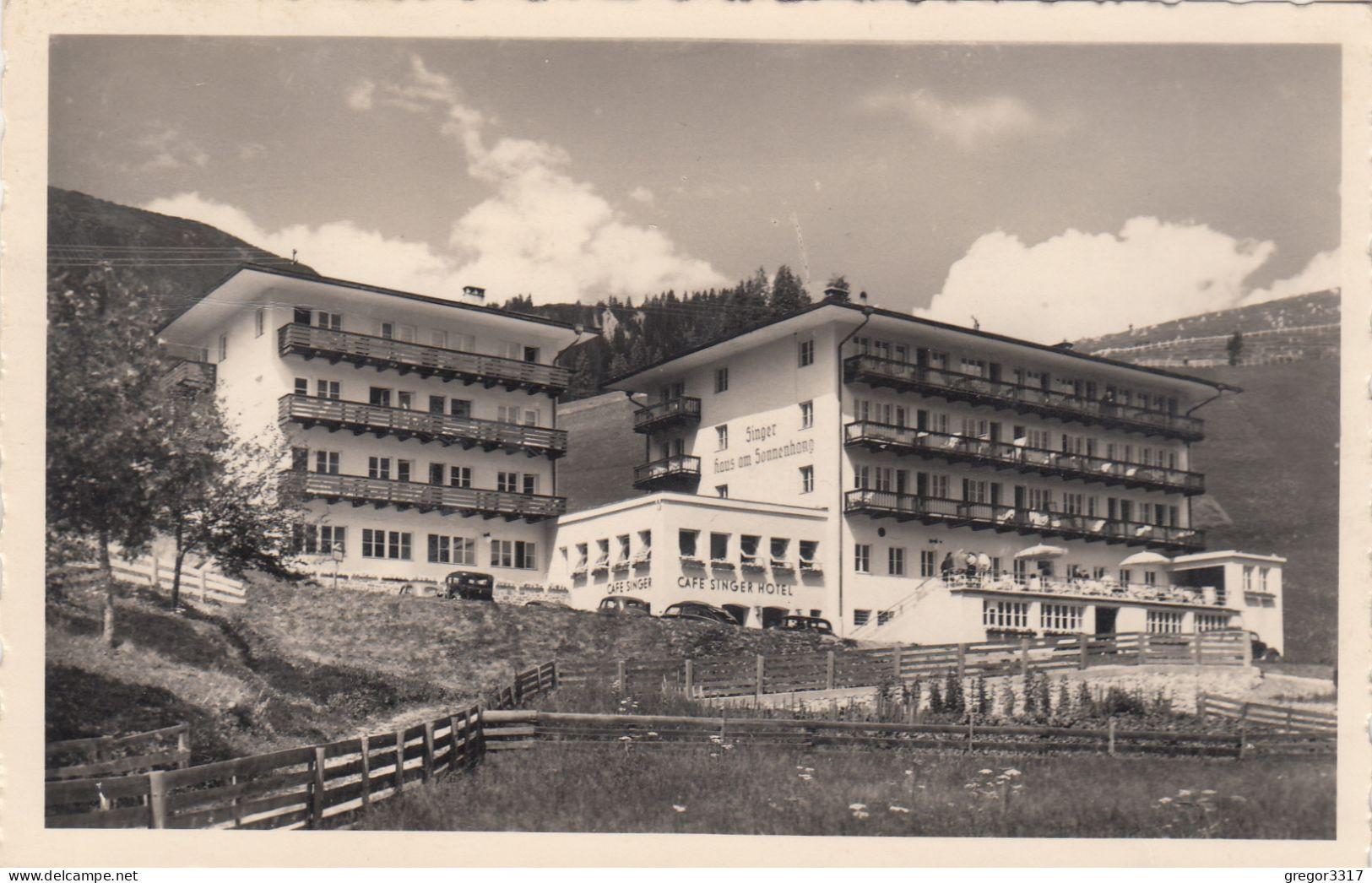 E1444) BERWANG In TIrol  - Hotel SINGER - Haus Am Sonnenhang - ALT - Berwang
