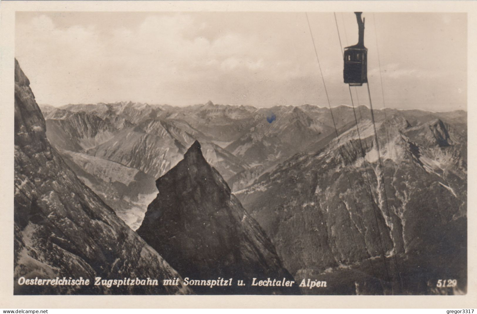 E1445) Österreichische ZUGSPITZBAHN Mit Sonnspitzl U Lechtaler Alpen - Seilbahn ALT - Lechtal