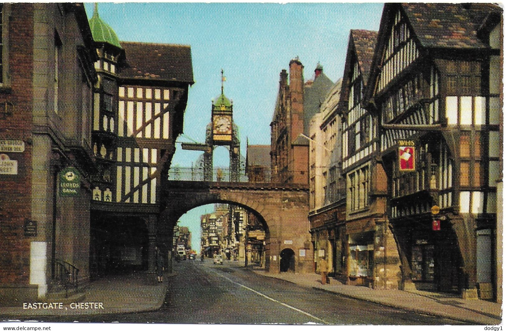 EASTGATE, CHESTER, CHESHIRE, ENGLAND. USED POSTCARD   Ps1 - Chester