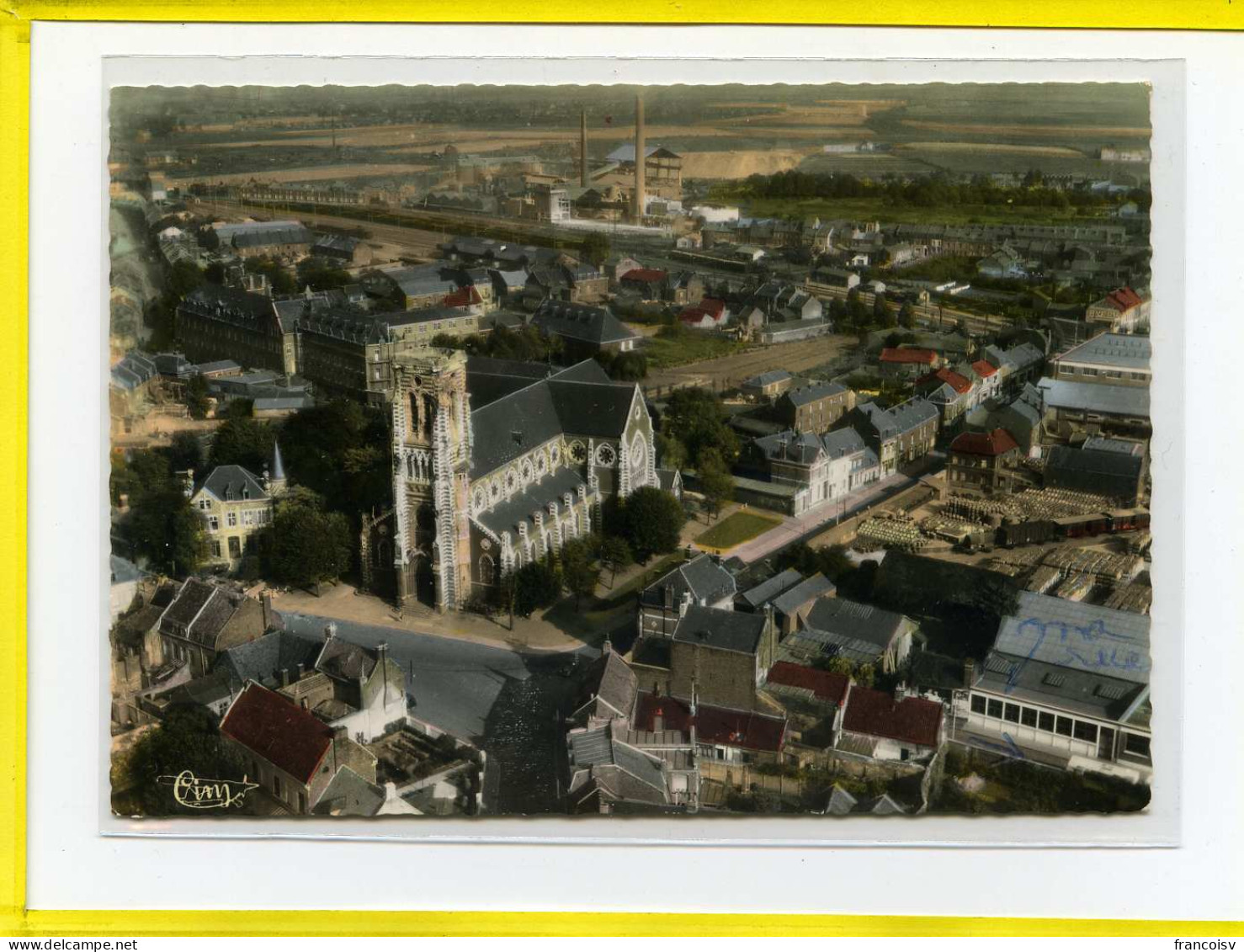 Haubourdin. Eglise St Maclou. Vue Aerienne. Edit Cim N° 264-26A - Haubourdin