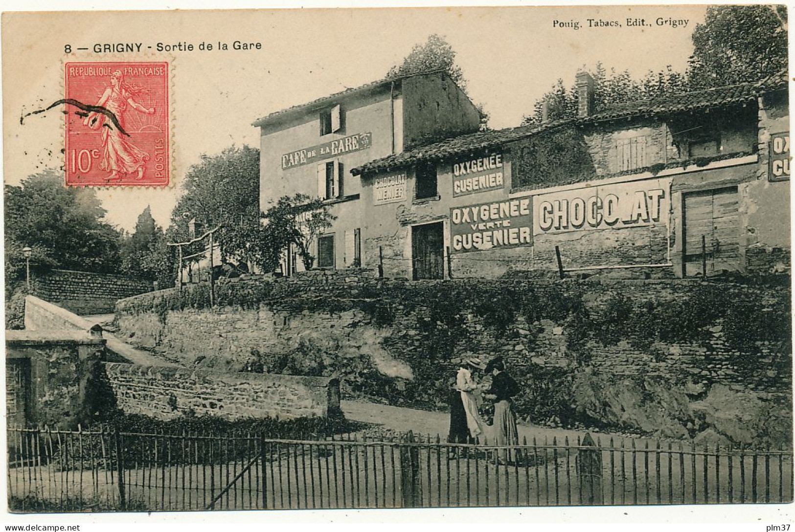 GRIGNY - Sortie De La Gare - Grigny