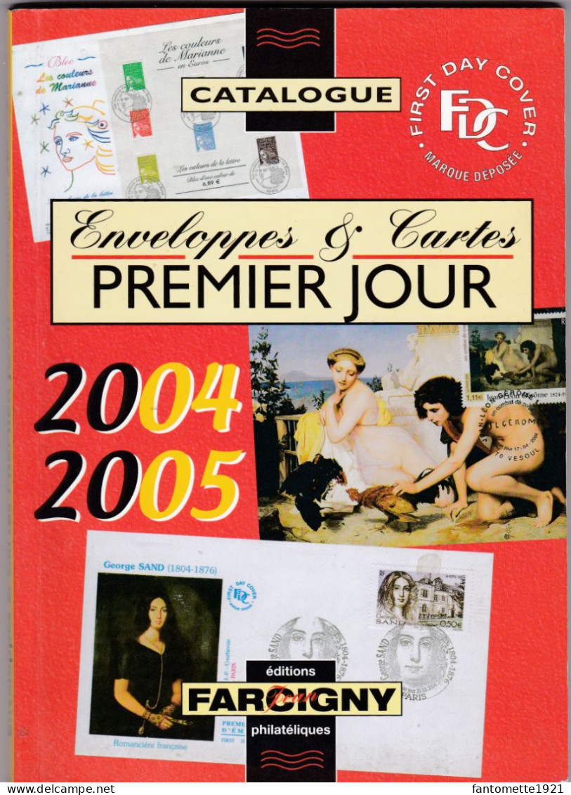 CATALOGUE 2004 ENVELOPPES ET CARTES PREMIER JOUR (EST2) - Frankrijk