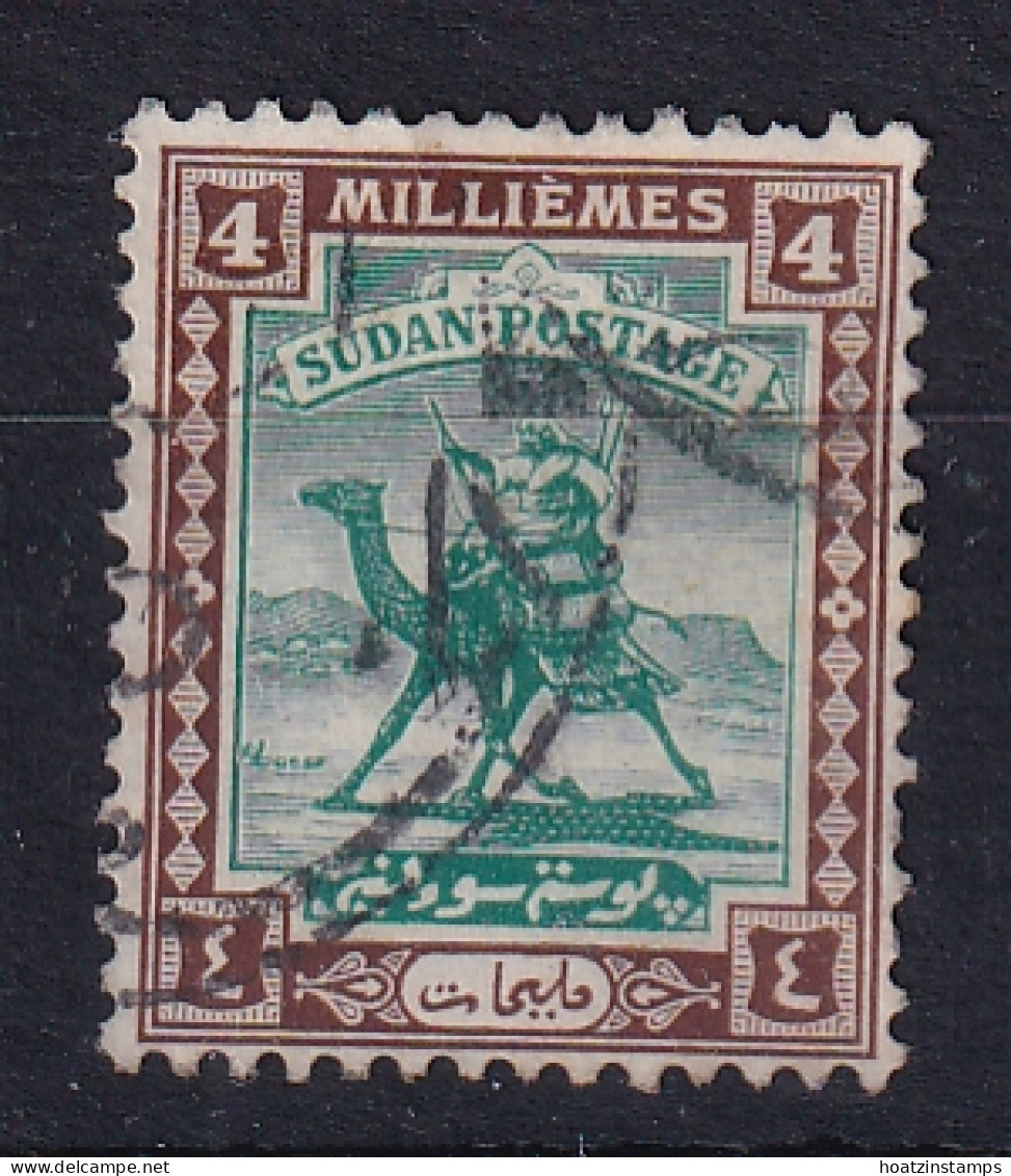 Sdn: 1921/23   Arab Postman   SG33    4m    Used - Soudan (...-1951)