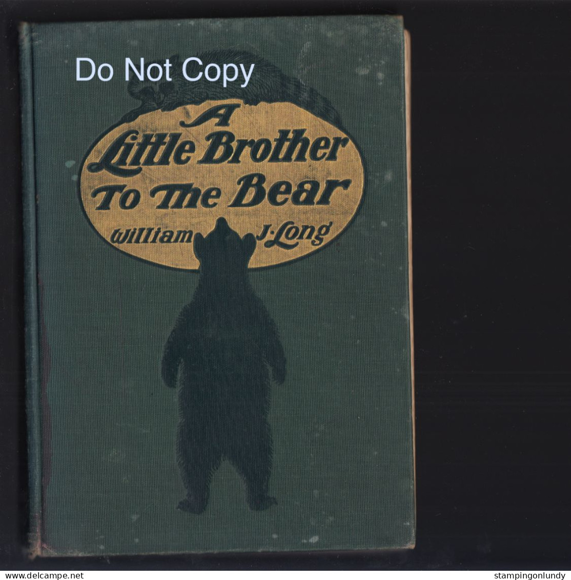 03. A Little Brother To The Bear And Other Animal Studies W J Long 1903 Published By Ginn And Co. Boston Price Slashed! - 1900-1949