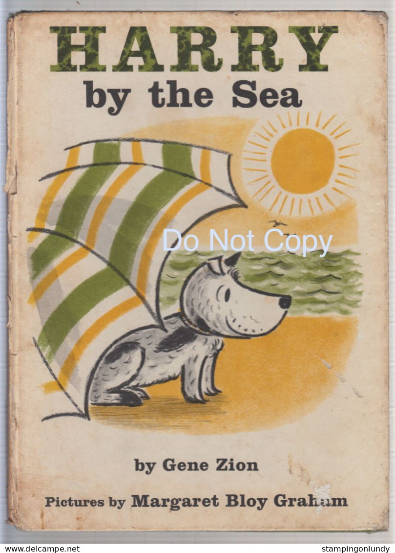 09. Harry By The Sea Gene Zion + Margaret Bloy Graham 1965 UK Hardback Retirment Sale Price Slashed! - Early Readers