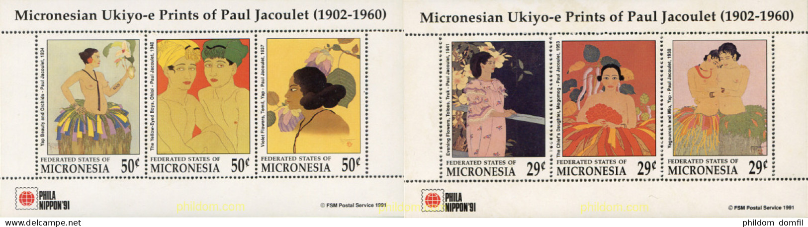 259209 MNH MICRONESIA 1991 EXPOSICION FILATELICA MUNDIAL - PHILA NIPPON-91 - Micronésie