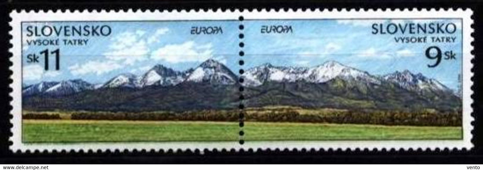 Slovakia 1999 Mi 337-8 ** - Unused Stamps