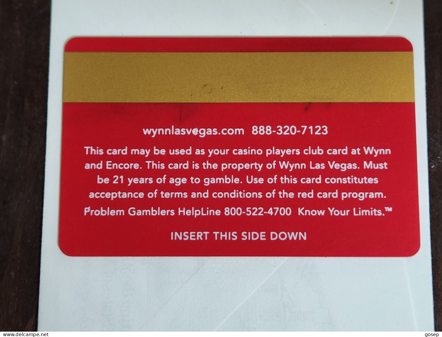 LAS VEGAS-NATHAN S-CASINO CARD (6279782)-used Card+1card Prepiad Free - Casino Cards