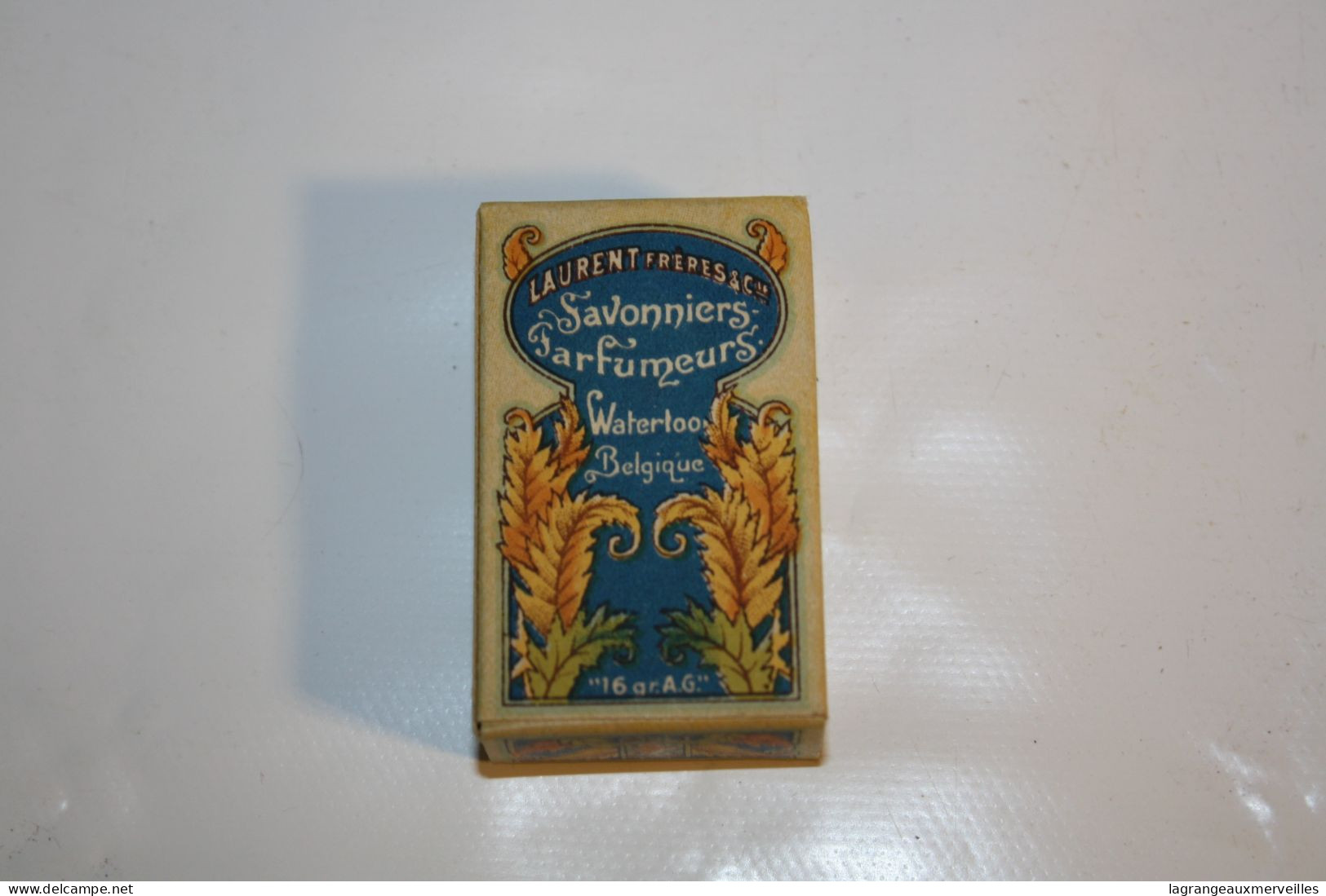 C314 Authentique Savon - 1920 - La Congolaise - Waterloo - Savonniers Parfumeurs - Laurent Frères - Collection - Jugendstil / Art Déco