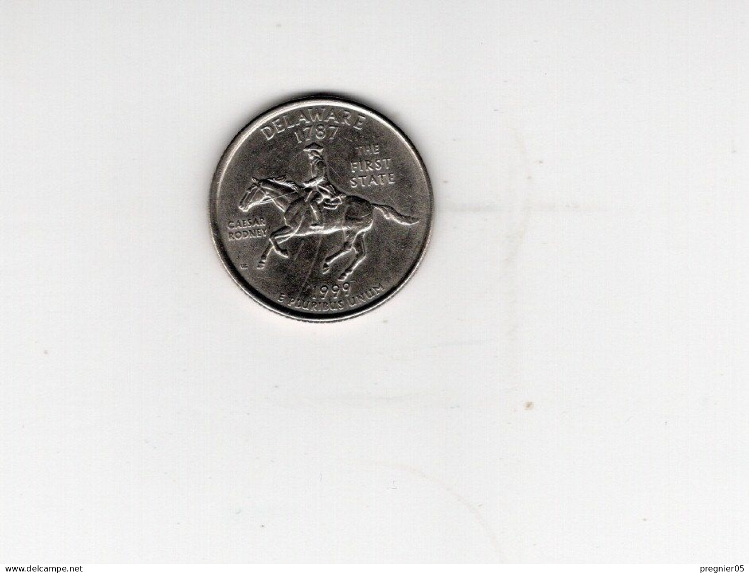 USA - Pièce 1/4 Dollar Quarter Delaware 1993P SUP/XF  KM.293 - Sin Clasificación