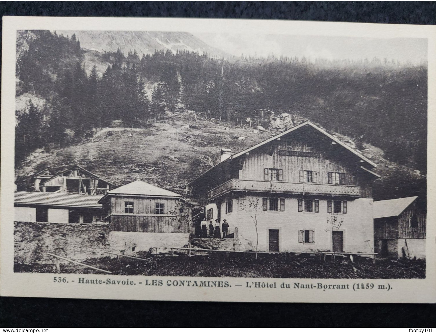 CPA  LES CONTAMINES   L'Hôtel Du Nant-Borrant   N° 536 - Contamine-sur-Arve